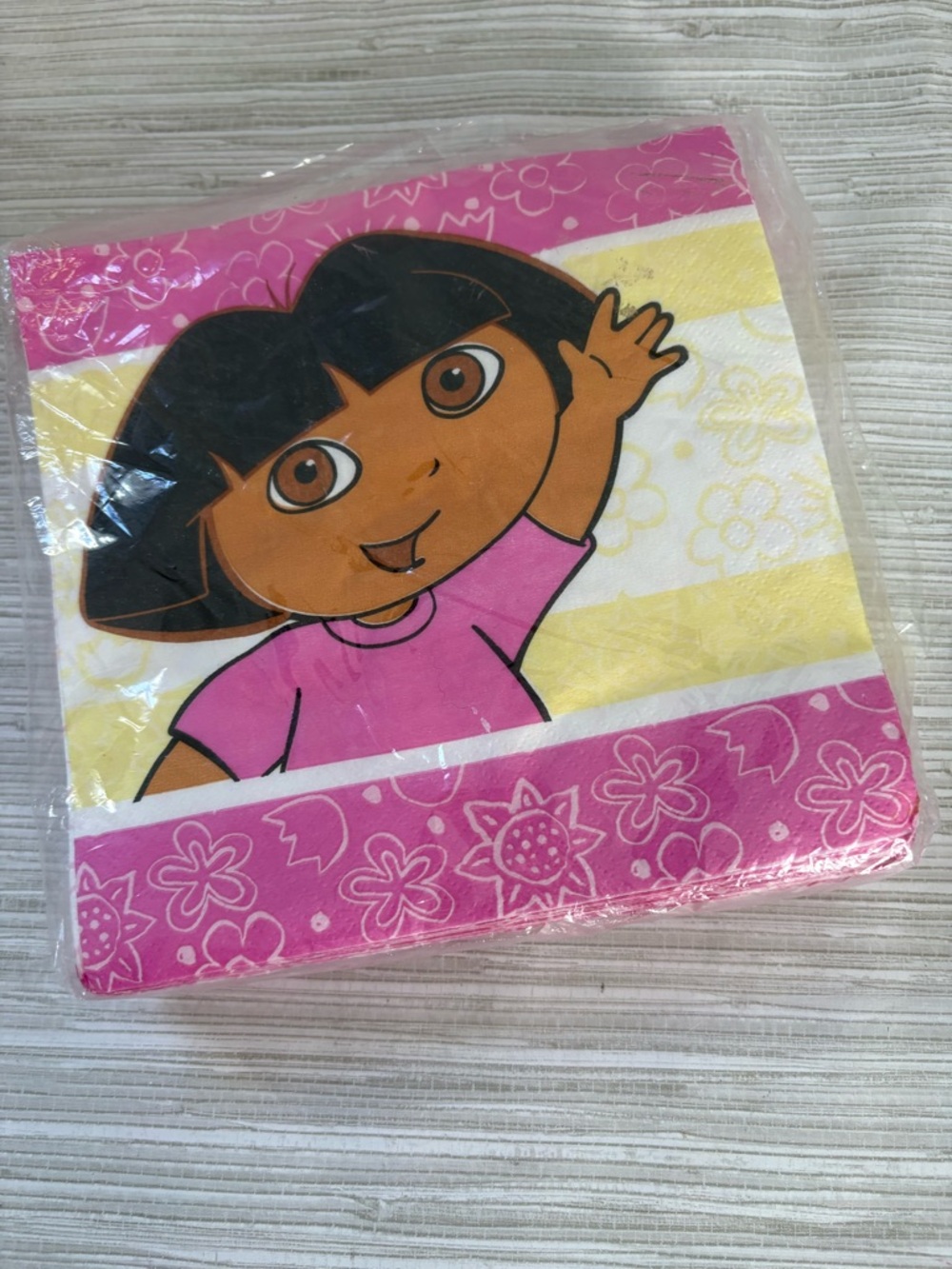 🆕 DORA THE EXPLORER ✨ Y2K 2004 party napkins NWT